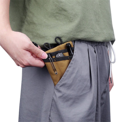 Pouch for Men, Multitool Pocket Pouch Hold Your Flashlight/Pocket Knife, Pen, Notebook Key accessory V1192-AZ-W-0592