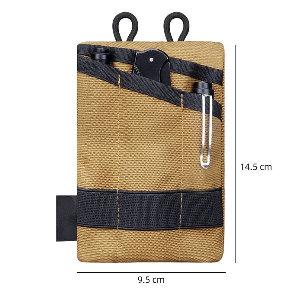 Pouch for Men, Multitool Pocket Pouch Hold Your Flashlight/Pocket Knife, Pen, Notebook Key accessory V1192-AZ-W-0592