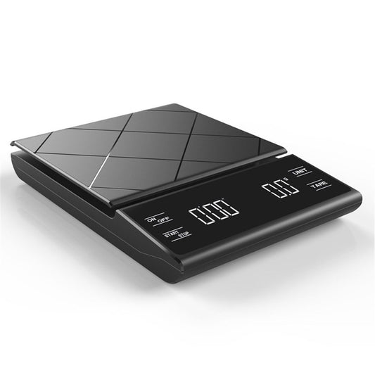 Digital Multifunction Weighing Scale with 3kg/0.5g High Precision - Pour Over Drip - Espresso Scale with V1192-AZ-W-0599