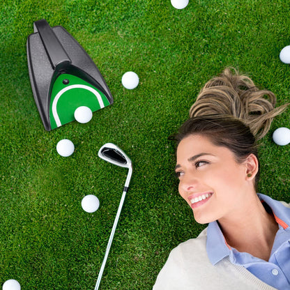 Automatic Putting Machine - Auto Returning Golf Cup Training Aid for Indoor/Outdoor Practice V1192-AZ-W-0603