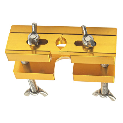 Mouthpiece Remover Adjustable Mouthpiece Puller Tool for Brass Wind Instruments Trumpet Trombone Horn(Gold) V1192-AZ-W-0604