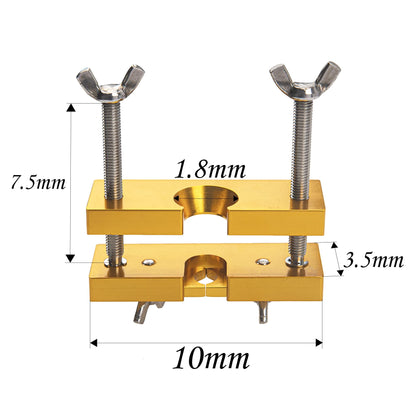 Mouthpiece Remover Adjustable Mouthpiece Puller Tool for Brass Wind Instruments Trumpet Trombone Horn(Gold) V1192-AZ-W-0604