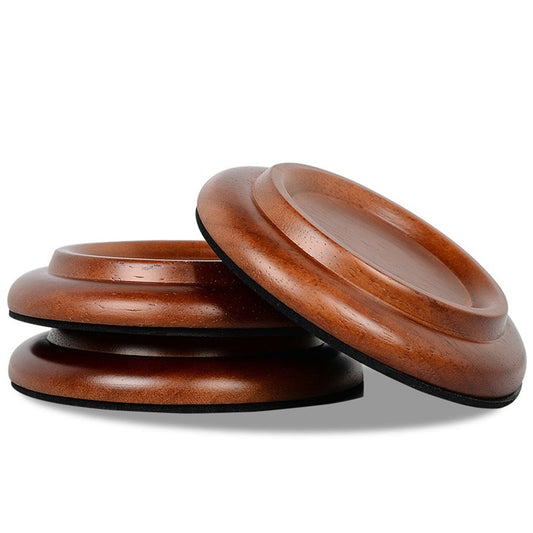 Piano Caster Cups Grand Piano Caster Cups Wood Coasters Cups Piano Caster Pads for Grand Piano 3pcs V1192-AZ-W-0610
