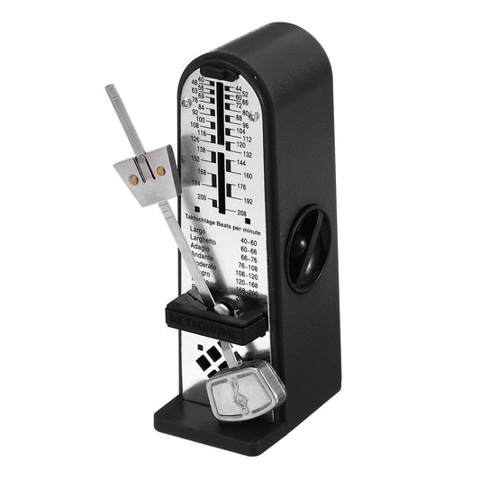 Mechanical Metronome Portable Mini Universal Metronome 11cm Height for Piano Guitar Violin Ukulele Chinese V1192-AZ-W-0613