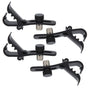 Drum Microphone Clip, 4PCS Shockproof Securing Mic Clips Drums Micro Phone Clamp Mount Holder Adjustable V1192-AZ-W-0616