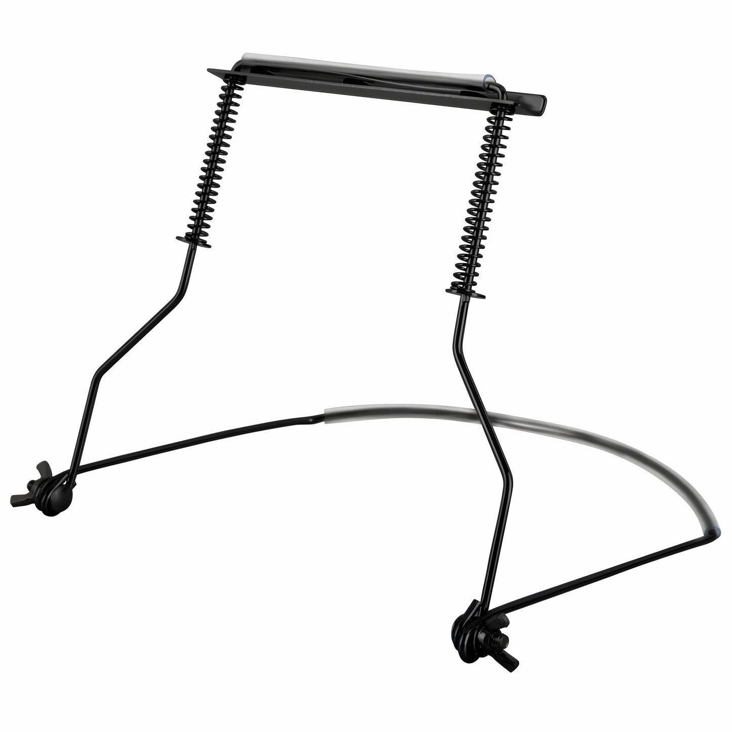 Professional Harmonica Holder - 10 Hole, Adjustable Neck Brace, Hands-Free, Black For Beginner, Students, V1192-AZ-W-0633