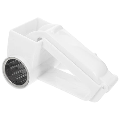 Generic Rotary Cheese Grater Stainless Steel for Hard Cheese, Parmesan, Nuts, Chocolate (White) V1192-AZ-W-0636