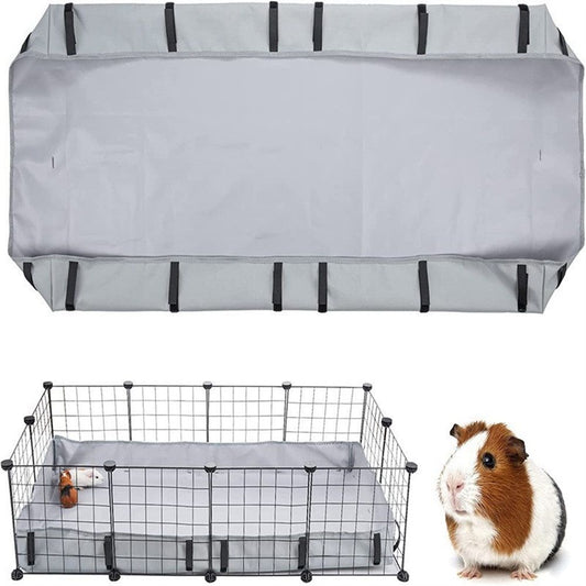 Guinea Pig Cage Liner Tarp Bottom Waterproof and Washable Base Also for Rabbits, Bunny, , Hedgehog, Ferrets V1192-AZ-W-0638