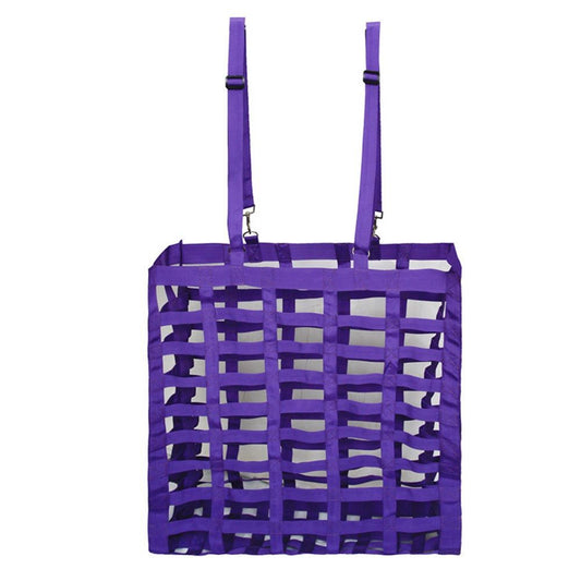 Four sided simple hay net bag, large capacity woven belt, horse hay bag, hay bag, slow feeding hay bag V1192-AZ-W-0639