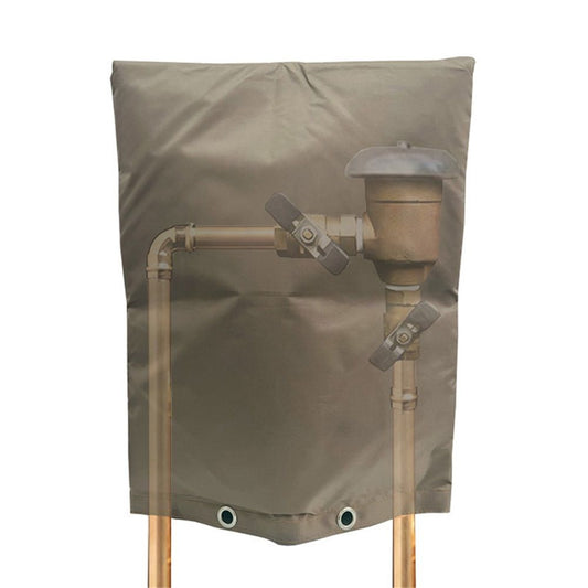 Backflow Preventer Insulation Cover, Insulated Well Pump Cover Irrigation Sprinkler Valve Pouch ,Pipe V1192-AZ-W-0641