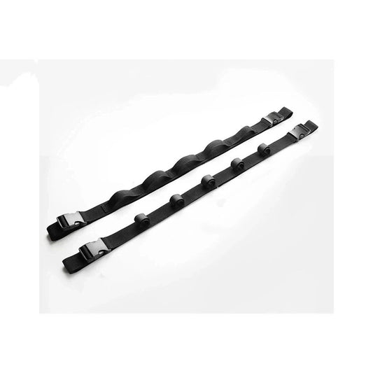 2 Pack Vehicle Fishing Rod Holder for Car, Fishing Pole Car Rack 5 Rods Capacity, Horizontal Car Roof Fishing V1192-AZ-W-0643