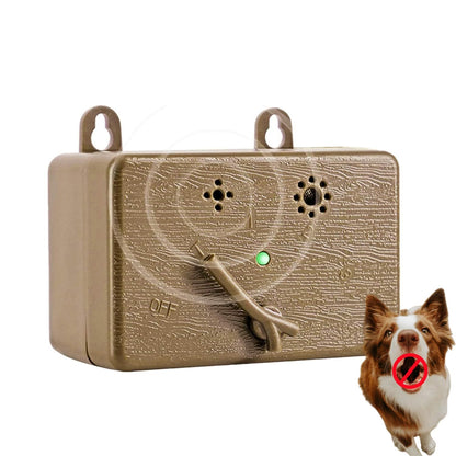 Anti Barking Device for Dogs, Sonic Bark Deterrents, 50 FT Ultrasonic Dog Barking Control Device, (Mocha V1192-AZ-W-0647