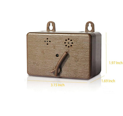 Anti Barking Device for Dogs, Sonic Bark Deterrents, 50 FT Ultrasonic Dog Barking Control Device, (Mocha V1192-AZ-W-0647