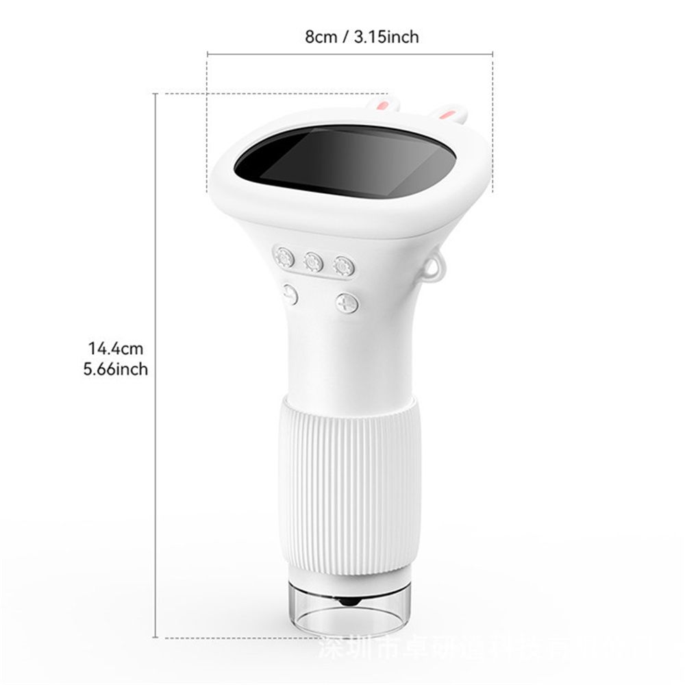 Microscope for Kids, 2" IPS Screen 1000X Handheld Digital Microscopes HD Pocket Portable Mini USB Microscope V1192-AZ-W-0657