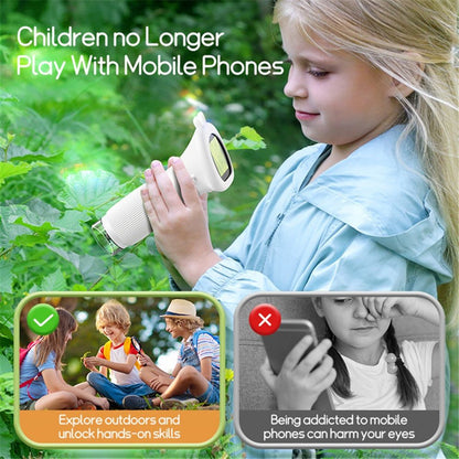 Microscope for Kids, 2" IPS Screen 1000X Handheld Digital Microscopes HD Pocket Portable Mini USB Microscope V1192-AZ-W-0657