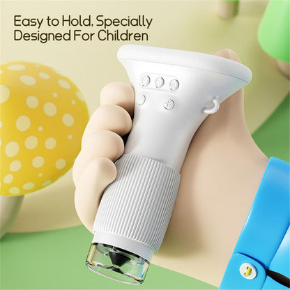 Microscope for Kids, 2" IPS Screen 1000X Handheld Digital Microscopes HD Pocket Portable Mini USB Microscope V1192-AZ-W-0657