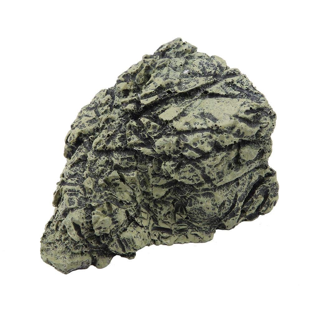 Fish Hiding Cave Aquarium Turtle Reptile Basking Hide Habitat Shelter for Aquarium Terrarium Decoration V1192-AZ-W-0679