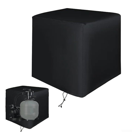 Sand Pool Filter Cover for Sand Filter Pump, Waterproof Pool Pump Cover Above Ground for most 13-16in Pool V1192-AZ-W-0702