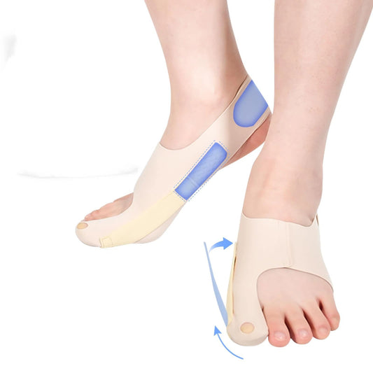 Bunion Corrector, Big Toe Valgus Corrector 1Pair, Toe Separator, Bunion Relief Toe Straightener for Athletes V1192-AZ-W-0752