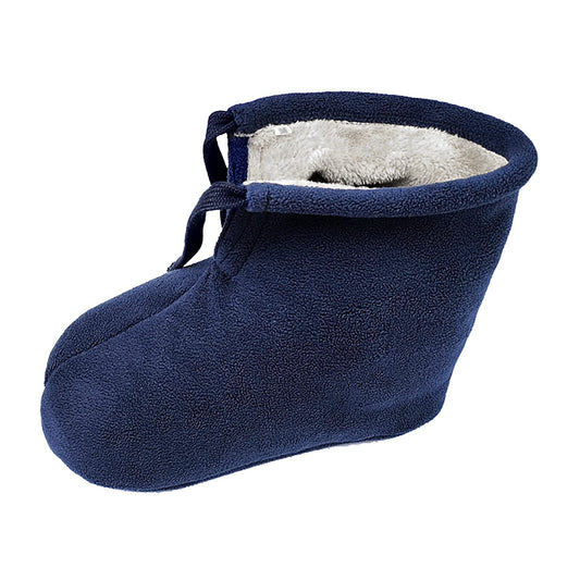 Winter Warm Cast Sock, Thick Fleece Foot Cast Cover - Below the Knee Toe Boot Cover, Protective and Washable V1192-AZ-W-0763