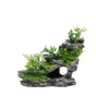 Artificial mountain view stone cave aquarium decoration fish tank decoration, hermit crab hiding place V1192-AZ-W-0764
