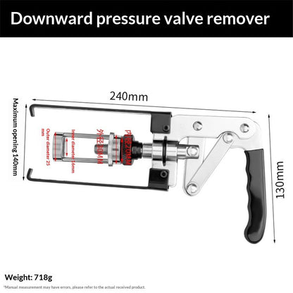 Overhead Valve Spring Remover Compressor Stem Engine Seal Keeper Replace Tool Valve Spring Compressor, Carbon V1192-AZ-W-0766