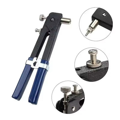 110pcs Rivet Nut Tool Kit Rivnut Tool Nut Rivet Gun kit Wrench Threaded Insert Rivnut Nutsert M6/ M3/M4/M5/M8 V1192-AZ-W-0769