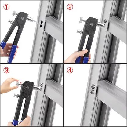 110pcs Rivet Nut Tool Kit Rivnut Tool Nut Rivet Gun kit Wrench Threaded Insert Rivnut Nutsert M6/ M3/M4/M5/M8 V1192-AZ-W-0769