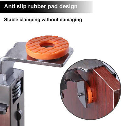 Drawer Front Installation Clamps, 2 Pack Adjustable Drawer Fixing Clamp Stainless Steel, Drawer Front Clamps, V1192-AZ-W-0779