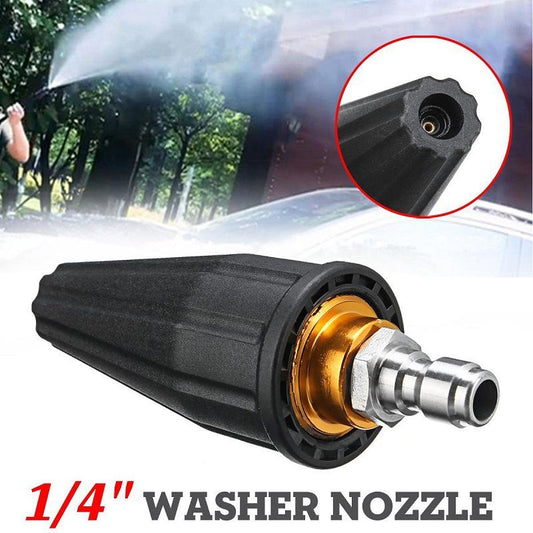 Pressure Washer Tips Turbo Nozzle 4000 PSI 360 degrees Rotating Turbo Spray Tips For Power Washer with 1/4" V1192-AZ-W-0781