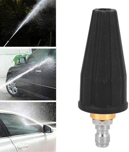 Pressure Washer Tips Turbo Nozzle 4000 PSI 360 degrees Rotating Turbo Spray Tips For Power Washer with 1/4" V1192-AZ-W-0781