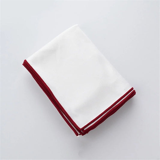6 Pcs Wine Glass Polishing Cloths Large Microfiber Cleaning Cloths 25 x 20 Inch Lintless Towels for Drying V1192-AZ-W-0787