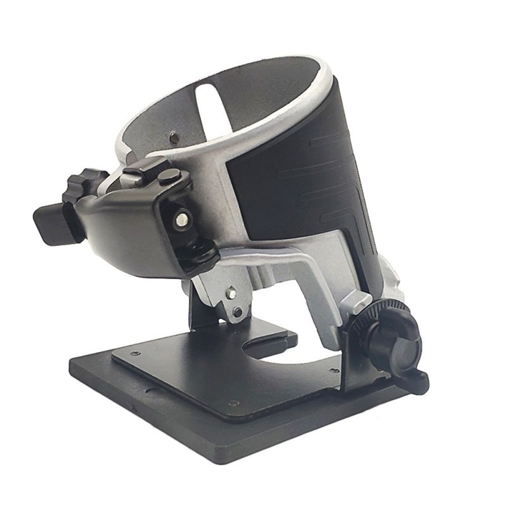 3709 370 Compact Router Tilt Base 90*90mm Angle Router Base Trimmer Protective Base Woodworking Accessories V1192-AZ-W-0790