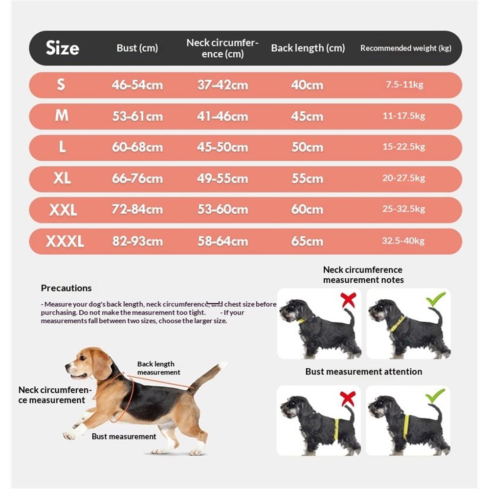 Reflective Dog Raincoat, Windproof & Waterproof Dog Rain Jacket, Adjustable Hooded Pet Poncho with Leash Hole V1192-AZ-W-0802