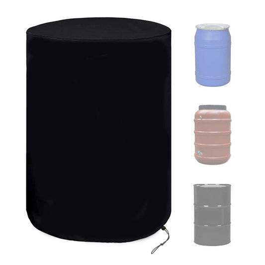 Table Cover Waterproof Round Patio Cool Bar Table Cover with Drawstrings, Fade Resistant Fabric for Cocktail V1192-AZ-W-0803