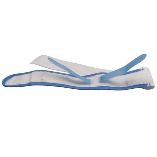 4 pack Fix Leg Bag Strap -Extra Padded Urine Drainage Catheter Leg Bag Support Strap with Soft Elastic Fabric V1192-AZ-W-0806