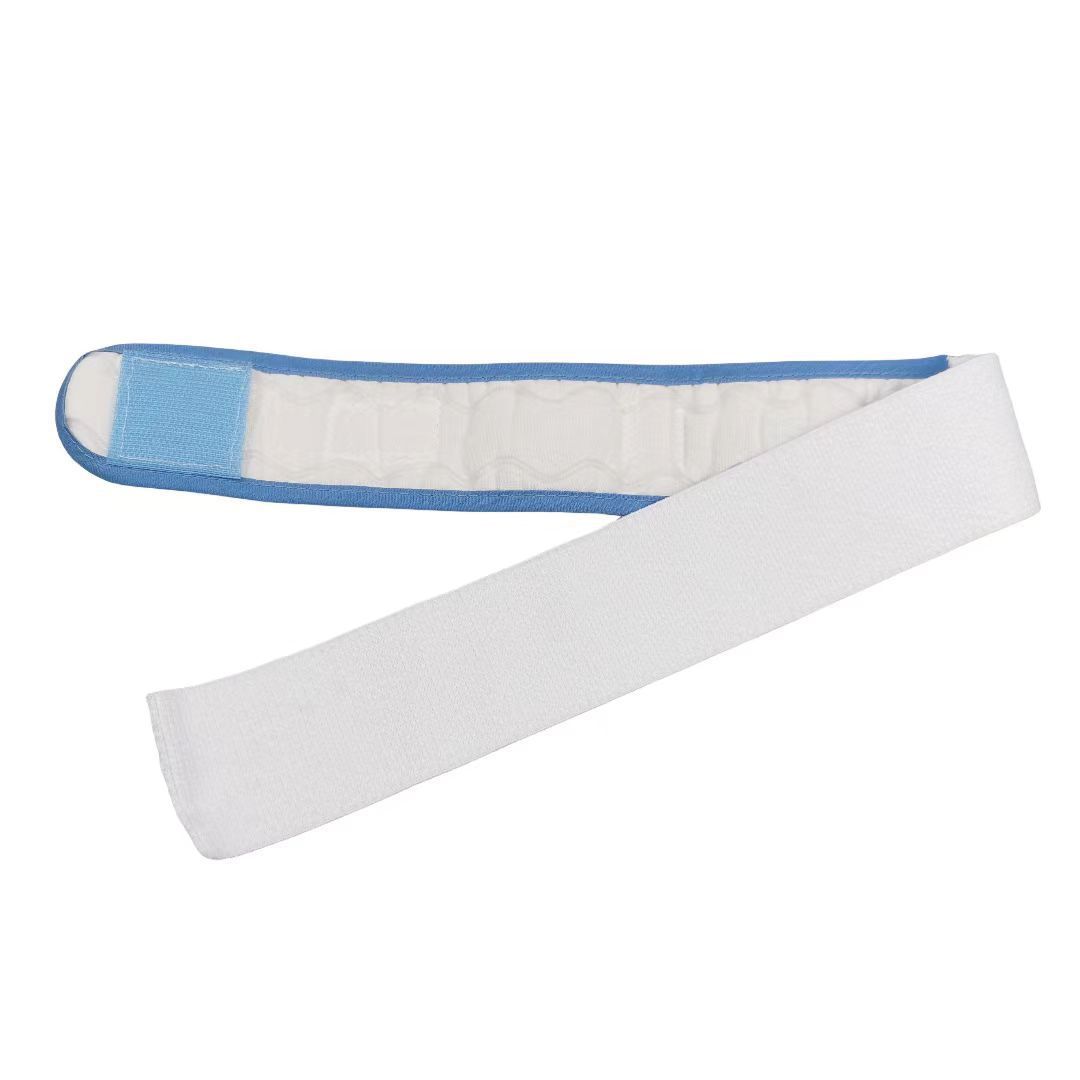 4 pack Fix Leg Bag Strap -Extra Padded Urine Drainage Catheter Leg Bag Support Strap with Soft Elastic Fabric V1192-AZ-W-0806