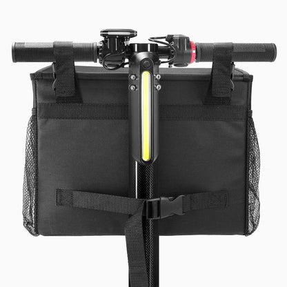 Mobility Scooter Bag - Convenient Organizer Pouch with 14-Inch Laptop Pocket and Cup Holders(black,oniy bag) V1192-AZ-W-0809