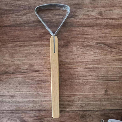 Scraper Fleshing Tool, Hide Scraper Flesher - Hide Tanning Kit, Leather Making Tools, Taxidermy Supplies V1192-AZ-W-0813