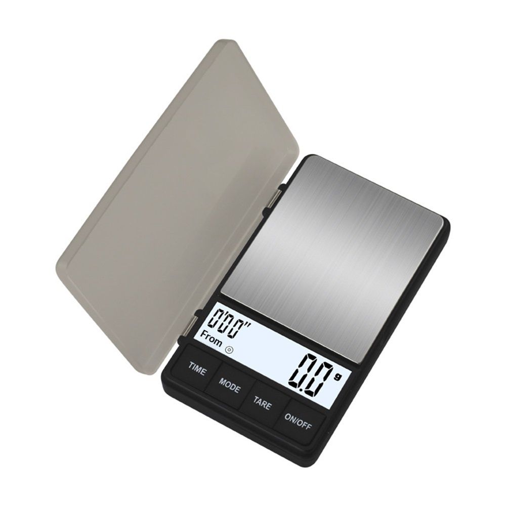 Espresso Scale with Timer 1000g/0.1g Drip Coffee Scale, Small and Handy Barista Scale, Brew Drip Tray Coffee V1192-AZ-W-0814