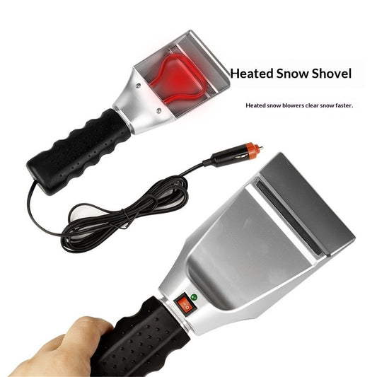 Heated Snow Ice Scraper 12V Electric Auto Windshield Ice Scrapers Electric Window Mirror Covers Side Mirror V1192-AZ-W-0818