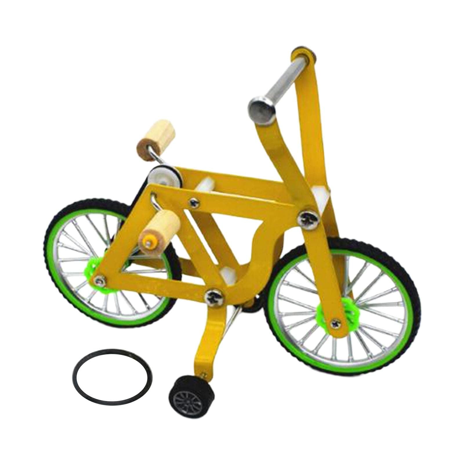 Bird Intelligence Training Toy for Small Medium Birds - Parrot Puzzle Bicycle & Table Top Trick Prop - Foot V1192-AZ-W-0823
