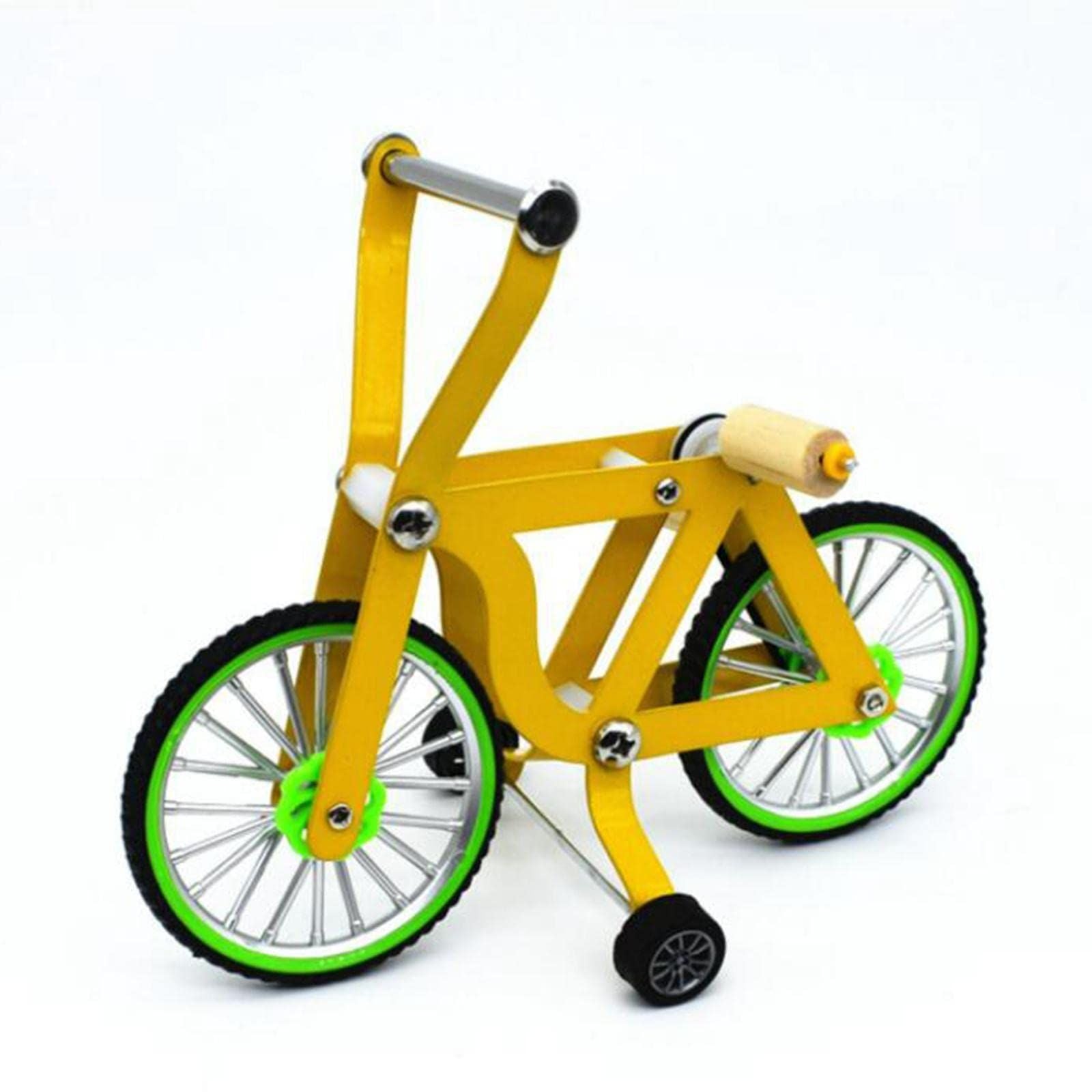 Bird Intelligence Training Toy for Small Medium Birds - Parrot Puzzle Bicycle & Table Top Trick Prop - Foot V1192-AZ-W-0823
