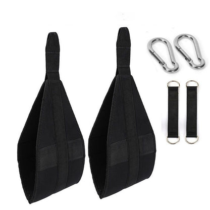 Hanging Ab Straps for Pull Up Bar: Gym Ab Sling Straps for Arm Pull up Workout Support for Training Knee and V1192-AZ-W-0828