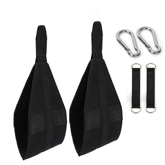 Hanging Ab Straps for Pull Up Bar: Gym Ab Sling Straps for Arm Pull up Workout Support for Training Knee and V1192-AZ-W-0828