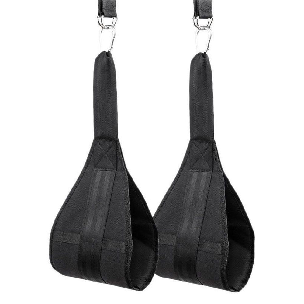 Hanging Ab Straps for Pull Up Bar: Gym Ab Sling Straps for Arm Pull up Workout Support for Training Knee and V1192-AZ-W-0828