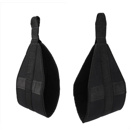 Hanging Ab Straps for Pull Up Bar: Gym Ab Sling Straps for Arm Pull up Workout Support for Training Knee and V1192-AZ-W-0828