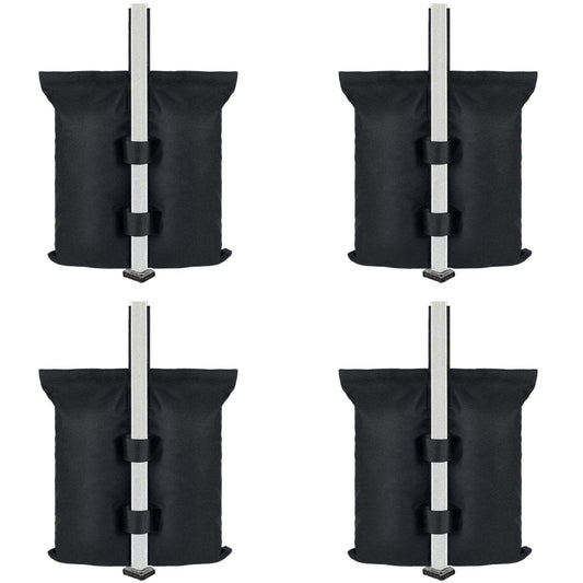 Outdoor tent fixed sandbag sandbag, sunshade base fixed sandbag, 4 pieces of outdoor sunshade legs with V1192-AZ-W-0830