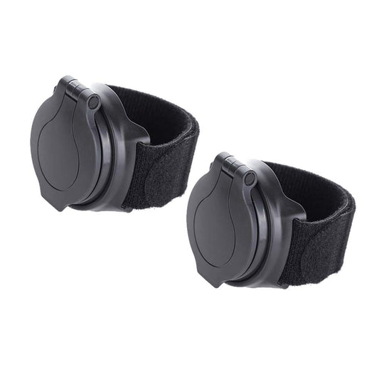 2pcs Bike Mirrors Cycling Rear View Mirror Adjustable Wrist Band Mirror Bicycle Wristband Rear View Mirror V1192-AZ-W-0844
