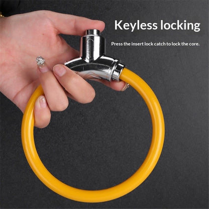Bicycle Cable Lock, Steel Cable with Keys, Security Lock,Theft Bike Cable Lock, Portable, Versatile, Security V1192-AZ-W-0846